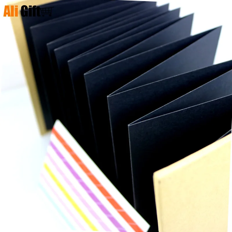 Бумажный альбом для скрапбукинга ручной работы сгибаемый скрапбукинга|handmade