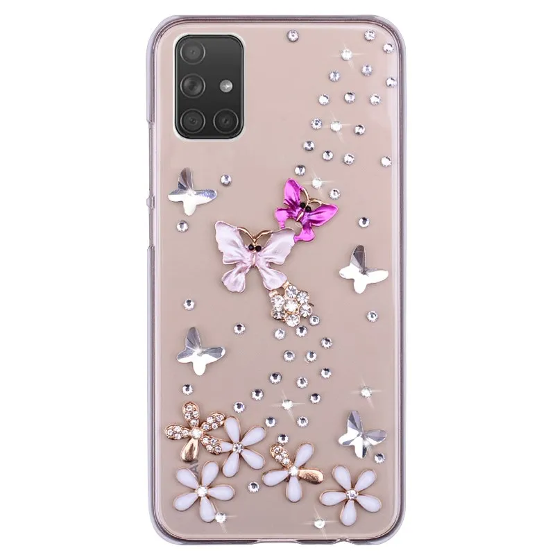 Bling силиконовый чехол для Samsung Galaxy S8 S9 S10 S20 ультра плюс Lite S10E 5G Примечание 20 10 Plus Note 4