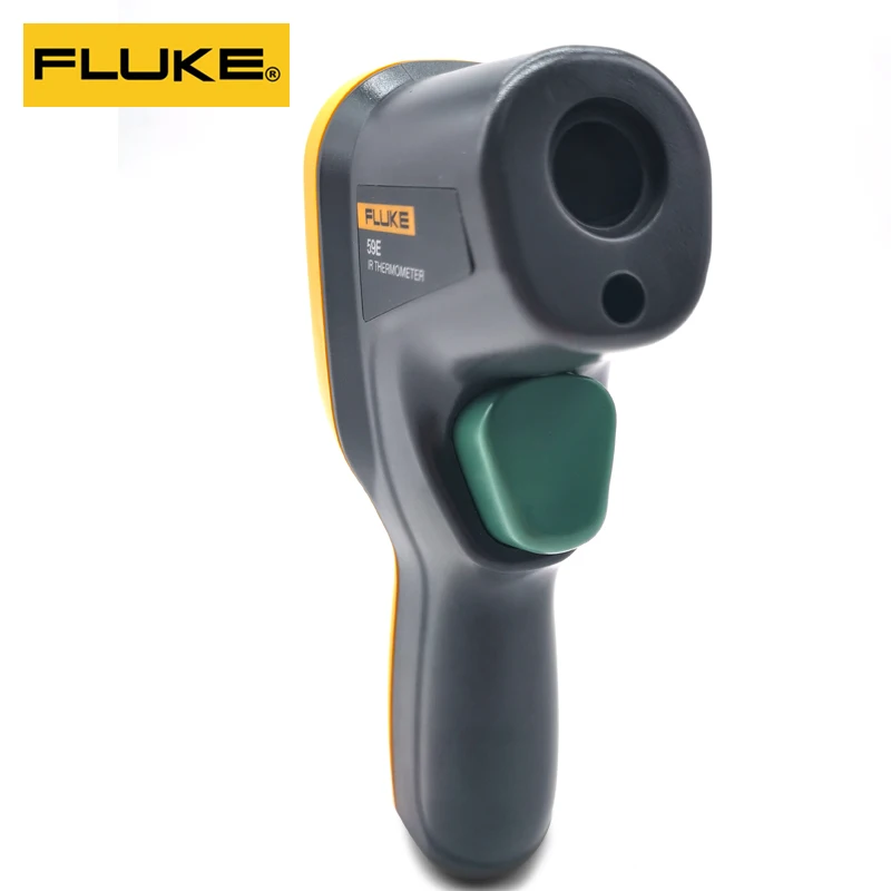 Цена Мини Инфракрасный термометр FLUKE 59E /59, цифровой Ручной лазерный термометр, пистолет, ИК датчик температуры