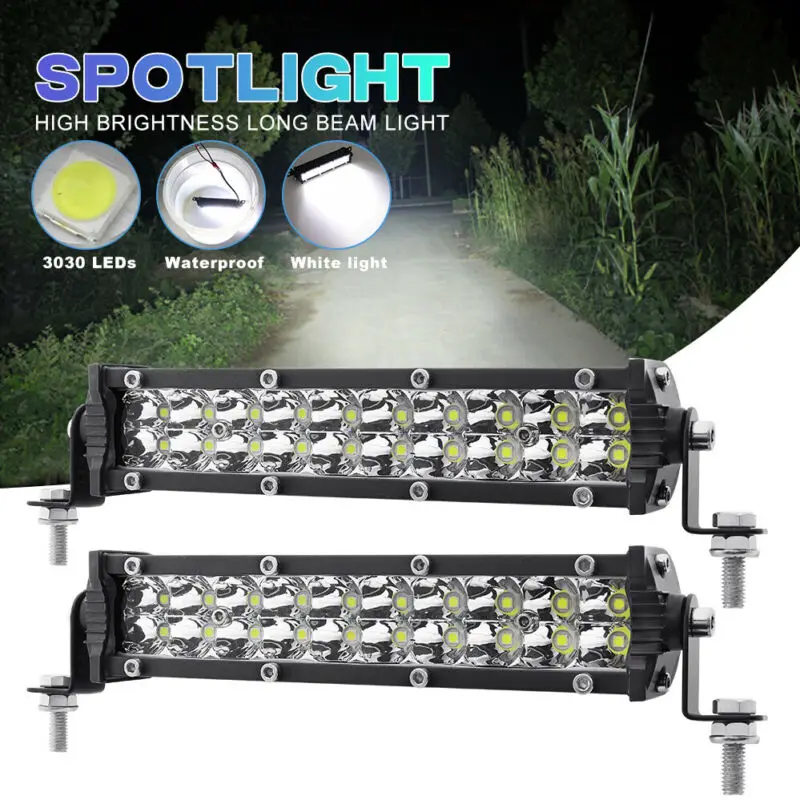 2pcs 40W LED Work Spot Light Bar 12800LM Car Driving Fog Lamp Truck Off-road SUV Headlight Lamps | Автомобили и мотоциклы