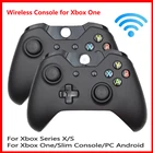 Беспроводной игровой контроллер для Xbox Oneтонкая консоль Bluetooth-совместимый двойной виброгеймпад для Xbox серии XS геймпад