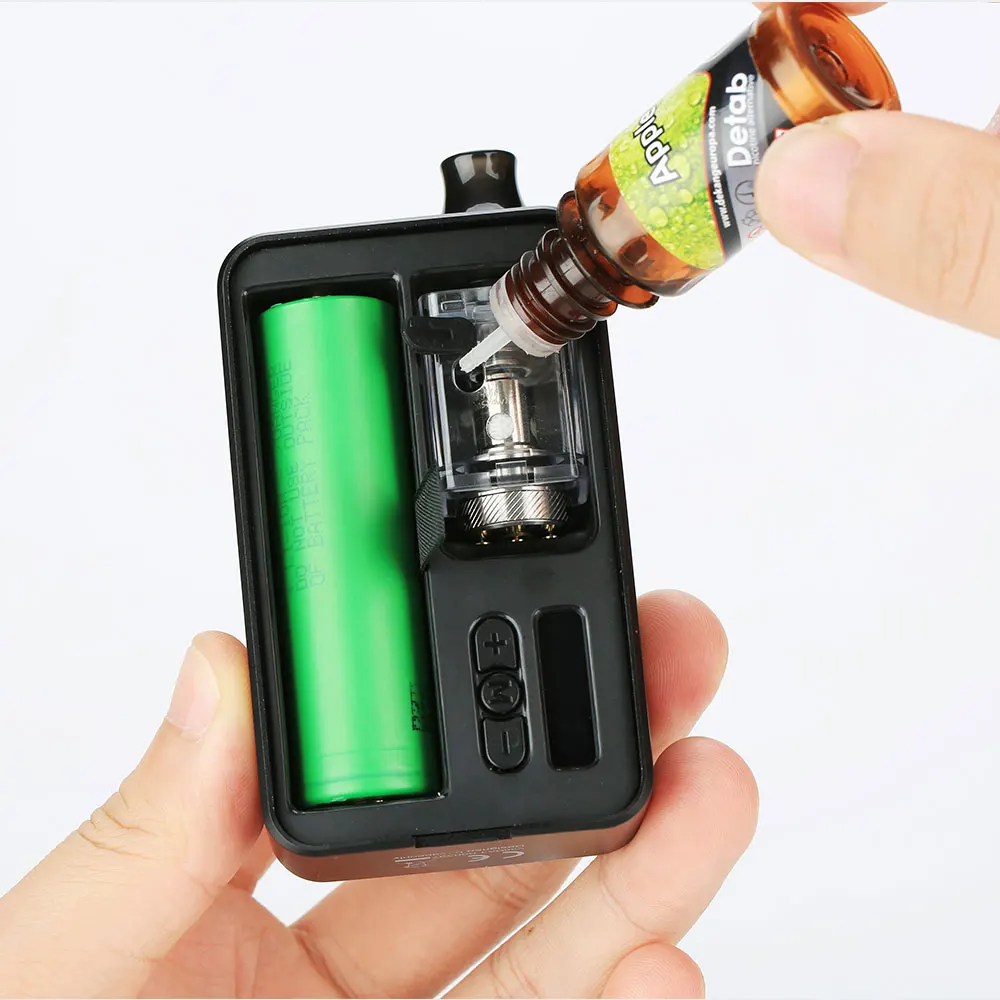 Оригинальный VapeOnly Space Mod Pod Kit 60 Вт Vape с РБА база/0. 4ohm/0. 6ohm/1.2ohm vAir-Mi катушка Vs Zeta/Target PM80