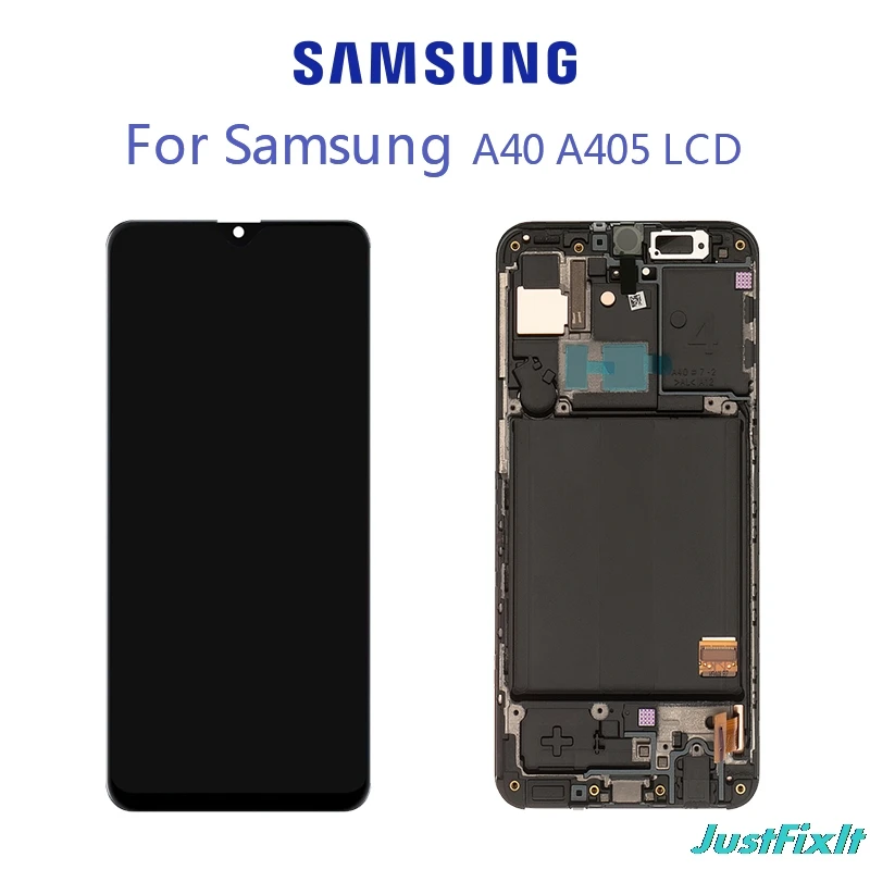 Для Samsung Galaxy A40 2019 A405 A405F A405FN/DS ЖК дисплей сенсорный экран дигитайзер сборка