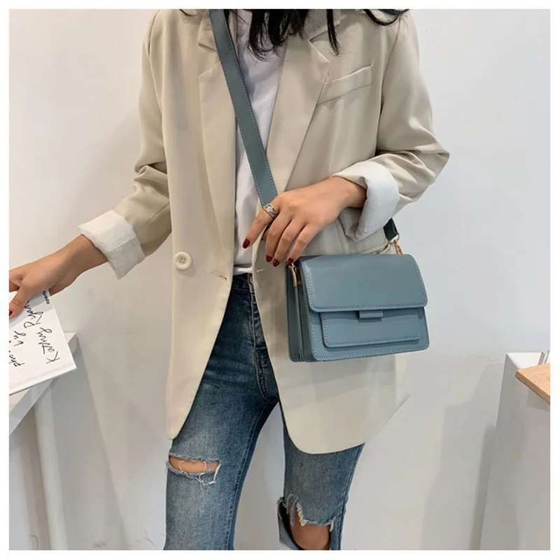 

Fashion Ladies Shoulder Bag Small Messenger Bag Casual Flip Messenger Bag