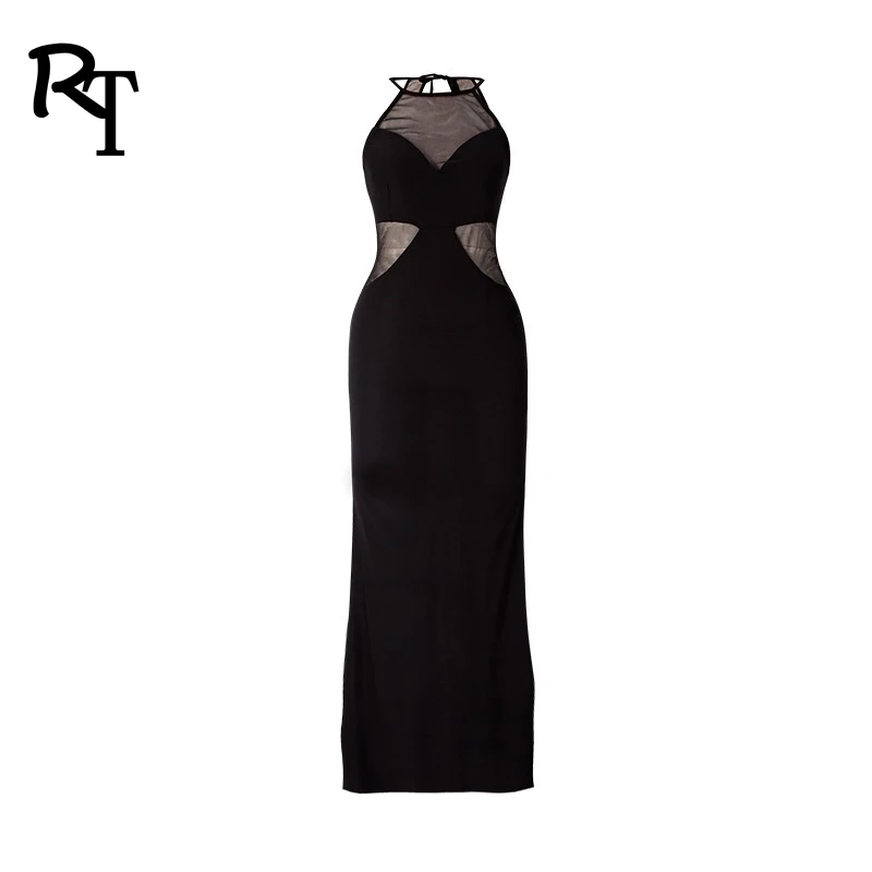 

Summer Night Long Dress Women Korean Black Sexy Cosy Elegant Casual Prom Club Birthday Dresses For Women Party 2021