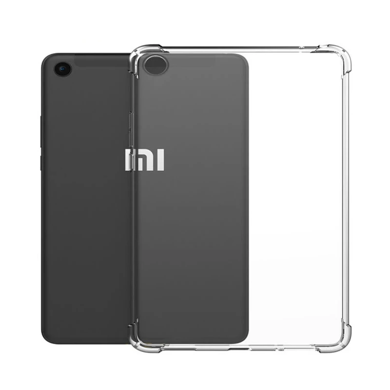 Shockproof Silicone Case For Xiaomi MiPad3 MiPad4 MiPad 2 3 4 5 Pro Plus 7.9 8.0 Transparent Rubber Back Cover Flexible Bumper | Компьютеры