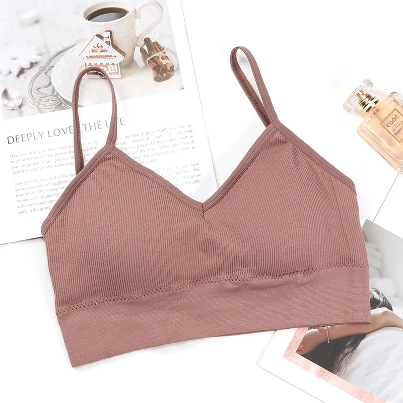 

Yoga Tops Fitness Women Girls Sport Bra Cotton Women Fashion Bra Tops Breathable Yoga Running Sport Bra Sujetador Deportivo