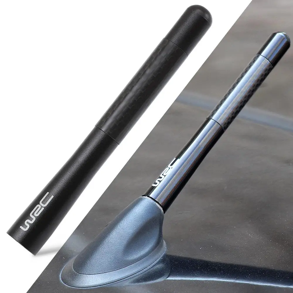 

8cm Carbon Fiber Short Radio Antenna General Motors of Common Brands Ford Focus Fiesta Peugeot Mazda Citroen Opel Astra Skoda