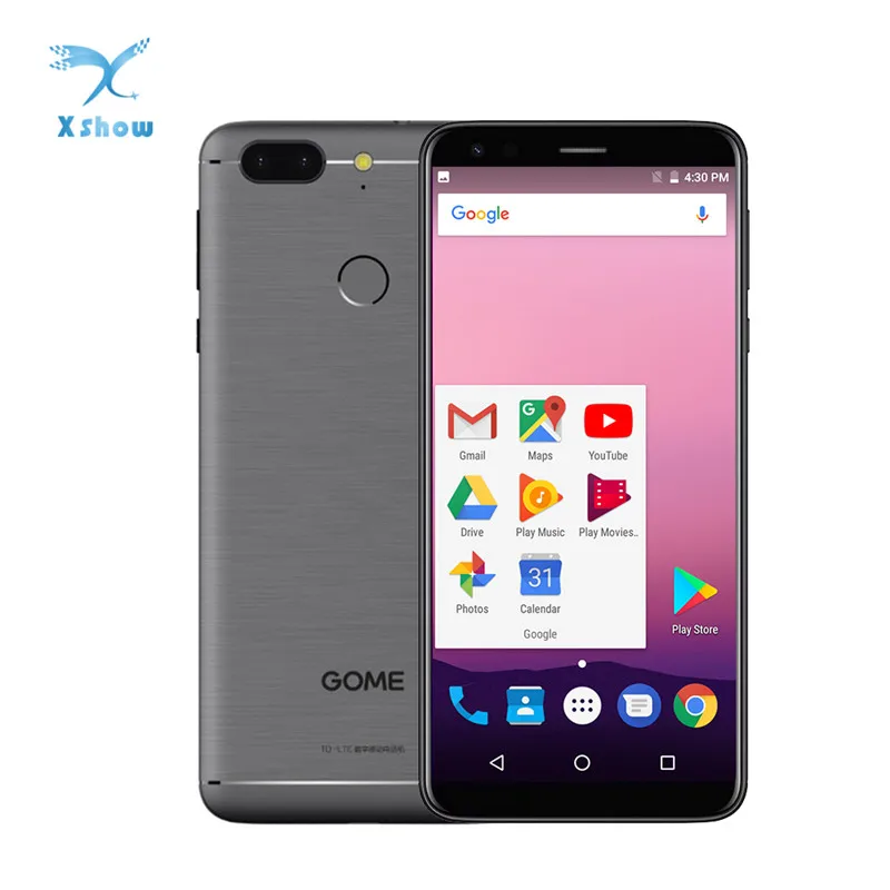 Смартфон GOME S7 4 + 64 ГБ 5 7 дюйма 18:9 HD MT6750T 8 ядер Android две SIM карты 13 Мп 4000 мАч|Смартфоны|