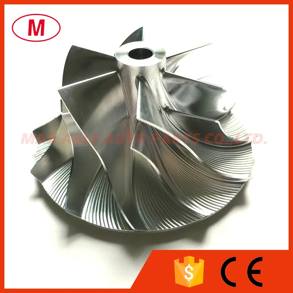 TD05H 155G6 47.05/68.01mm 6+6 blades High Performance Turbo Billet compressor wheel/Aluminum 2618/Milling wheel for 49378-01642 |