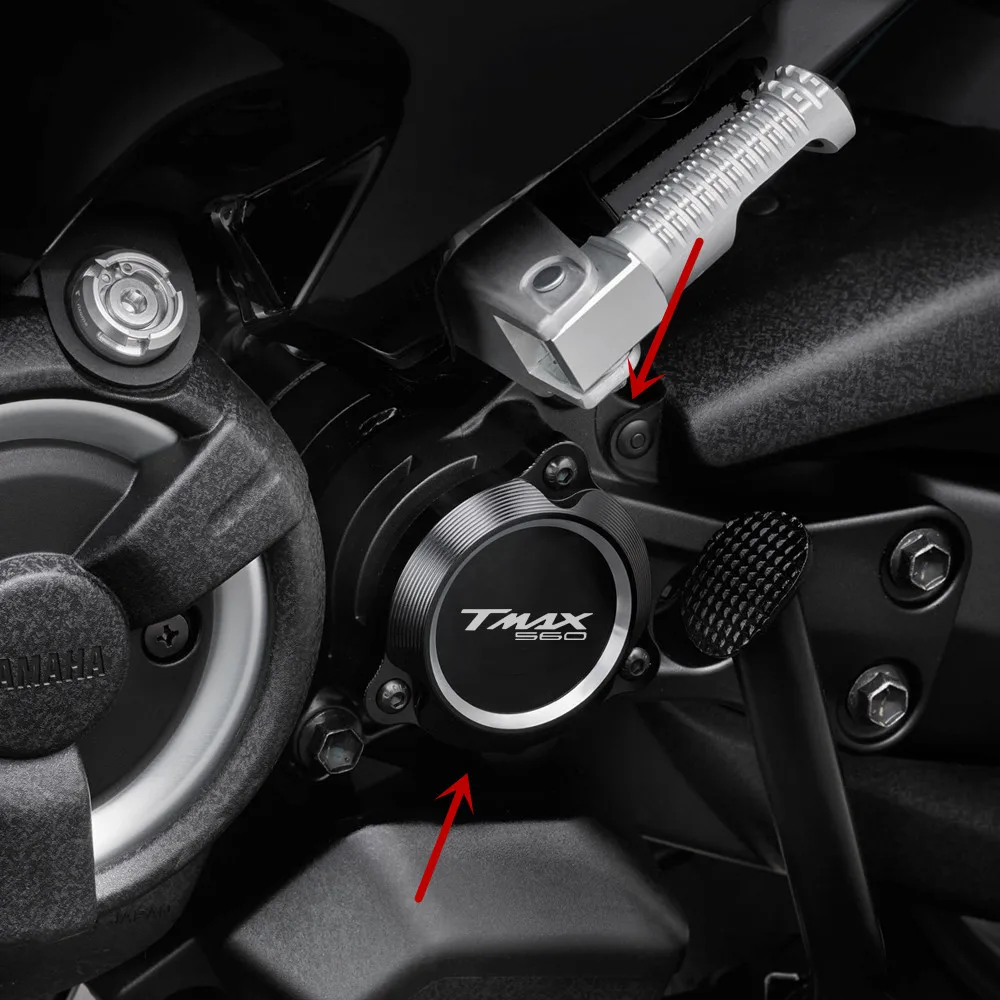 Защитная боковая крышка двигателя для YAMAHA T-max TMAX 560 Tmax Tech Max 2019-2020 отверстия рамы