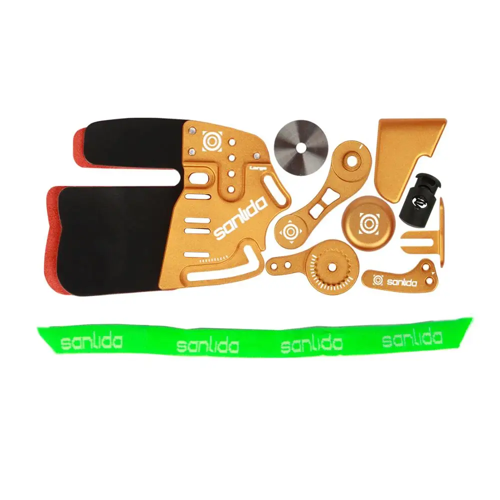 Sanlida Archery X10 Target Finger Tab RH только Рекурсивные аксессуары для стрельбы из лука|Дартс| |