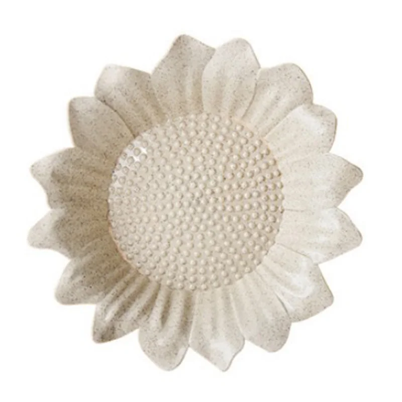 1 flower Ленивый Снэк чаша семена орехи конфеты и сухие фрукты коробка для хранения креативная форма два слоя с держателем телефона для ТВ - Цвет: 1 flower