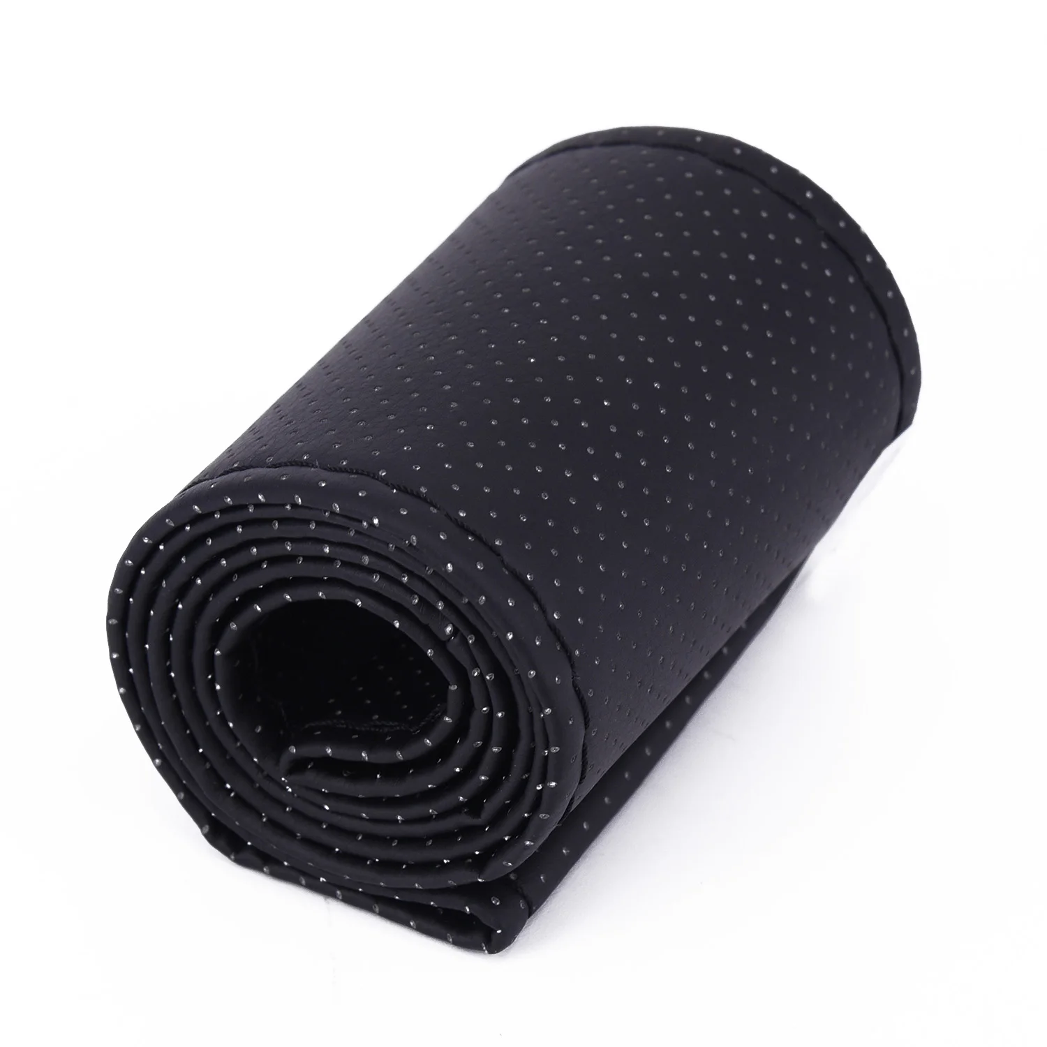 

Car Wheel Cover Steering Breathable Anti-slip DIY Faux Protector Durable soft