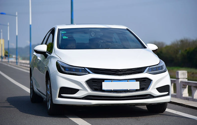 Светодиодный головной фонарь с ангельскими глазами для Chevrolet Cruze светодиодный головной светильник s передний светильник с желтым поворотным сигналом и биксеноновым проектором