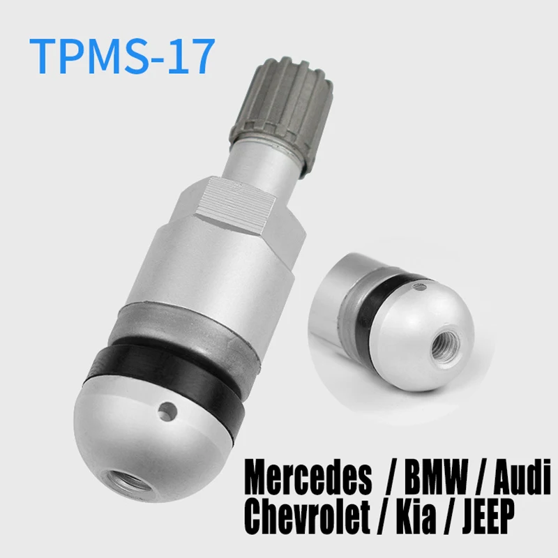 Клапан давления в шинах для Audi Volkswagen Mercedes benz TPMS Алюминиевый клапан датчиков