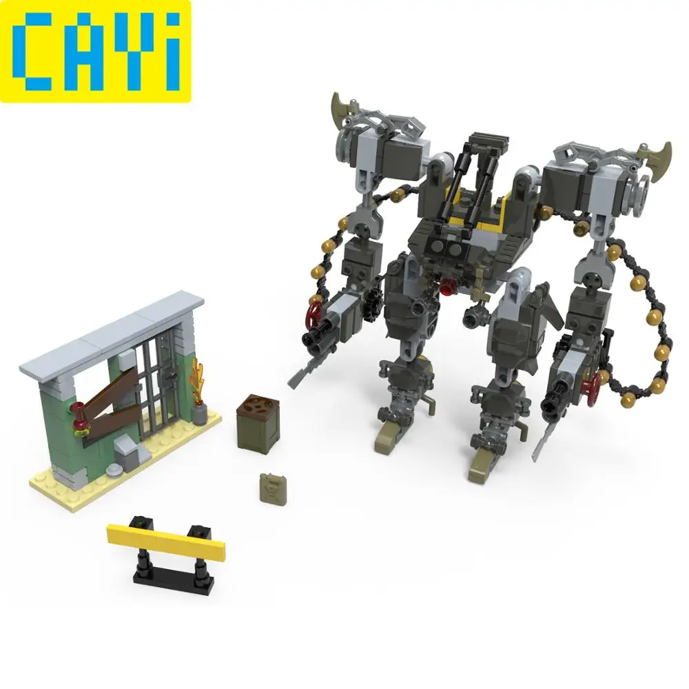 295 шт совместимые LegOINGs Биохимический полицейский наборы тяжелой огневой мощи