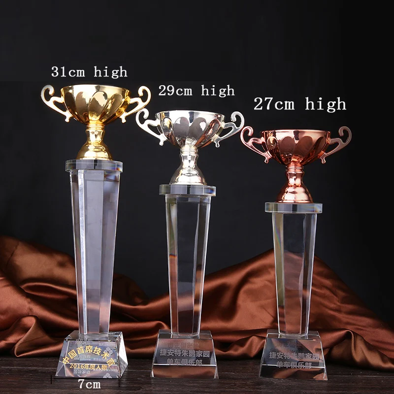 Золотая Чаша металлический трофей теннис индивидуальные высококлассные