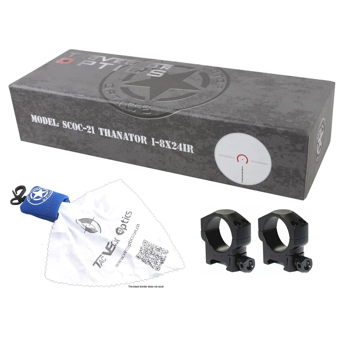 

Vector Optics Thanator 1-8x24SFP Riflescope With Red Illumination Turret Lock Feature For Close&Mid-range Shooting AR15