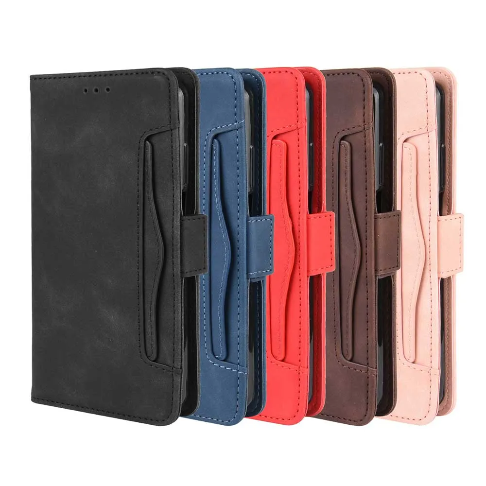 

Leather phone case for Xiaomi mi Poco X2 / Redmi K30 back Cover Flip card wallet with stand Retro Coque