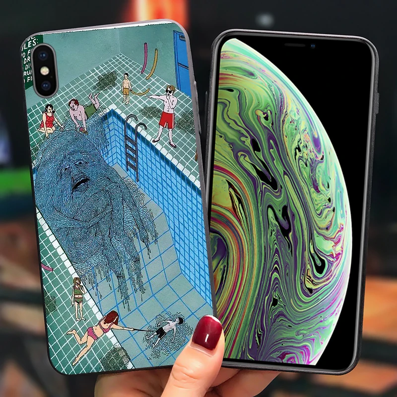 Необычный чехол s для Oppo Realme X2 XT 5 Pro Чехол Reno2 Z Reno 2 Ace Q A9 2020 Мягкий ТПУ fundas estojo |