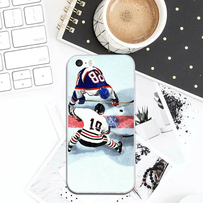 Любовь хоккейный спортивный чехол для телефона Iphone 4 4s 5 5S SE 6 6S 7 8 X XR XS Max Plus мягкие
