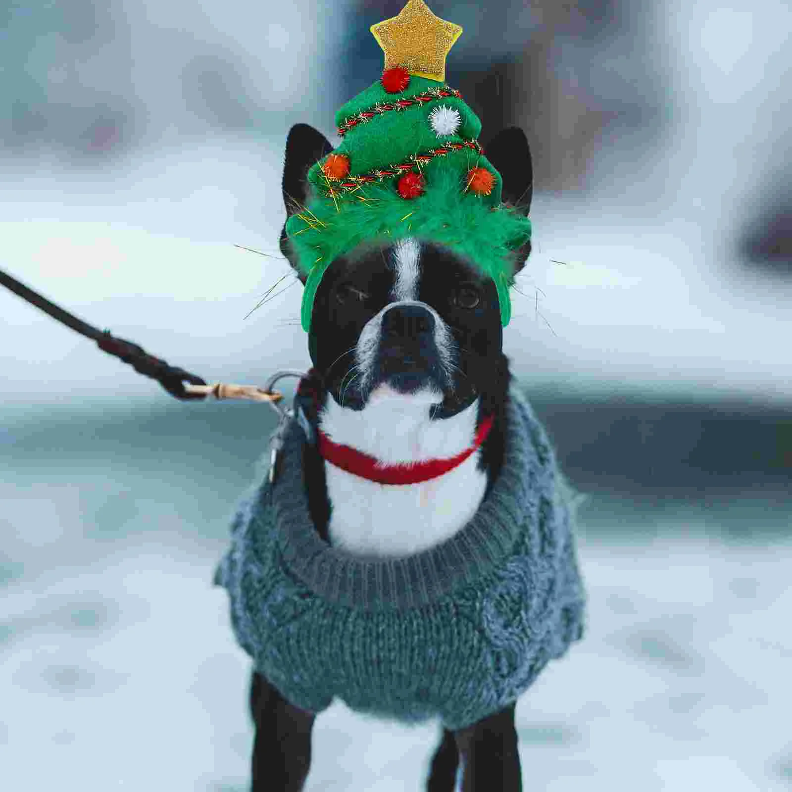 

Pet Decorative Christmas Costume Pet Dog Headband Christmas Tree Hair