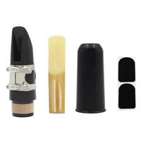 hot clarinet mouthpiece kit with ligatureone reed and plastic cap black