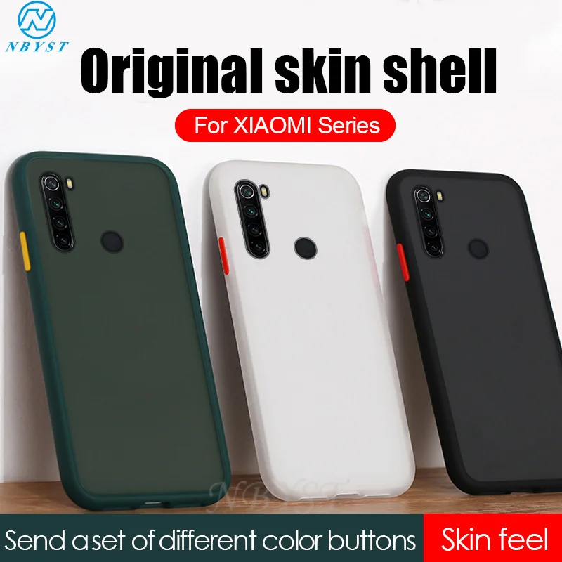 Для Redmi Note 9 8 8T 8A K30 Pro многоцветный матовый противоударный защитный чехол для Xiaomi Mi