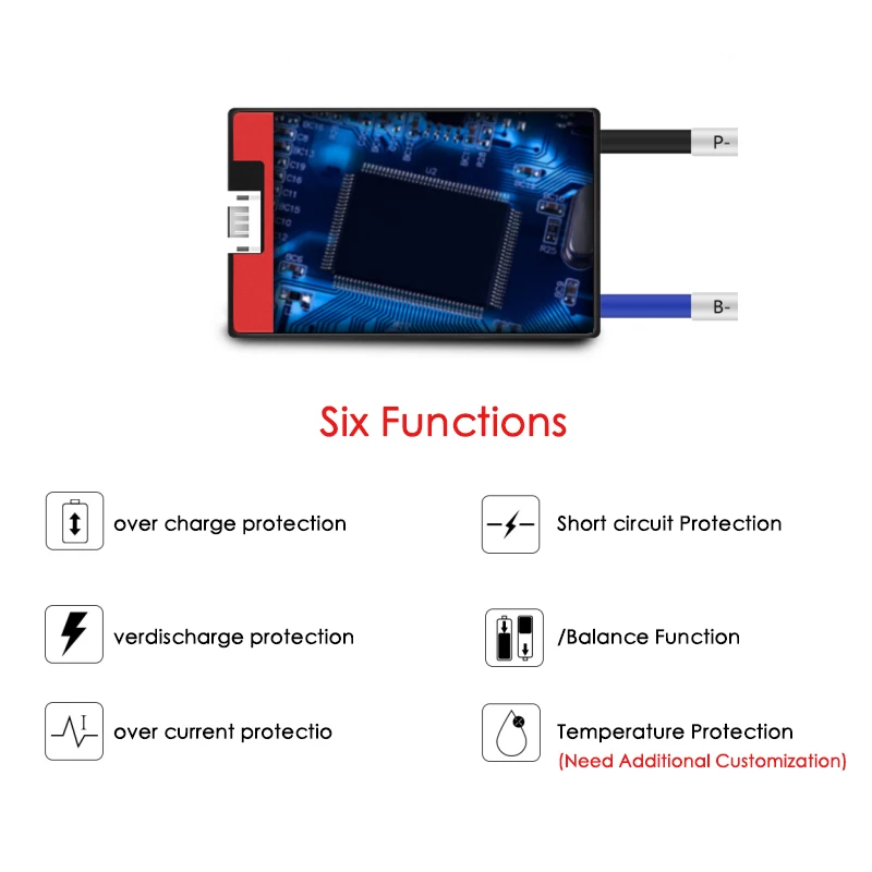 12S 25A 35A 45A 60A 36V PCM/PCB/BMS общий порт для 3,7 V LiNCM Аккумуляторный блок 18650 литий-ионный аккумулятор Защитная плата