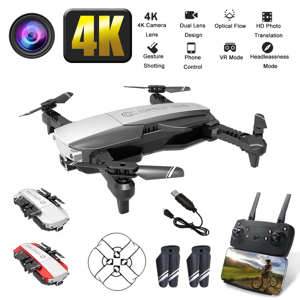 H3 Drone 4K с камерой Quadcopter Rc drone WIFI фотографии Транс mi ssion 1080P HD оптический поток Hover VR