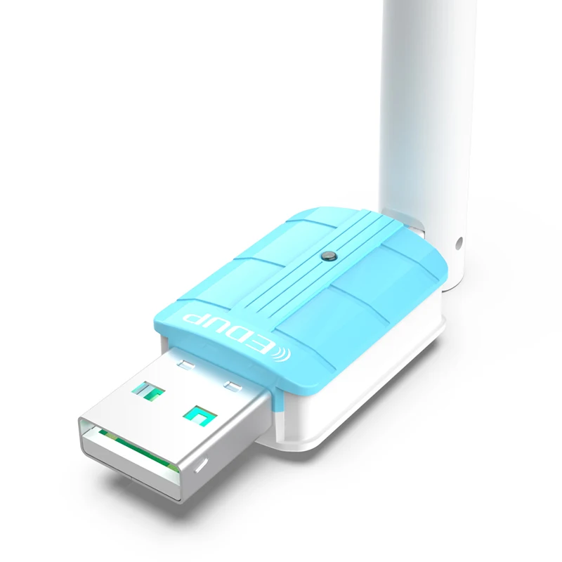 Бесплатный привод 6 дБ антенна USB беспроводной WiFi адаптер 300 Мбит/с Wifi приемник 802.11n USB Ethernet адаптер Wi-Fi для ПК