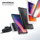 Универсальное магнитное крепление для смартфона, для iPhone 11 X, с CD-слотом, для Samsung