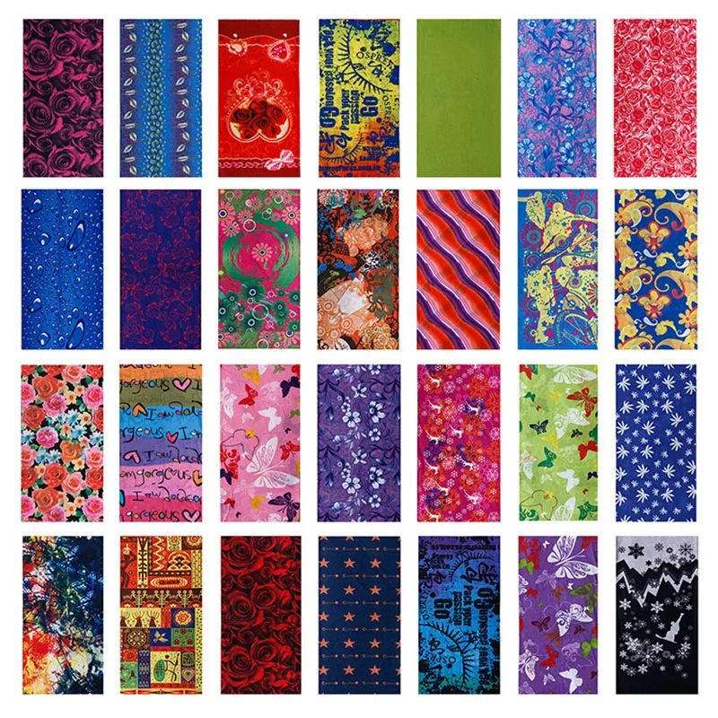 Шарфы повязка на голову волшебный шарф для занятий спортом открытом воздухе