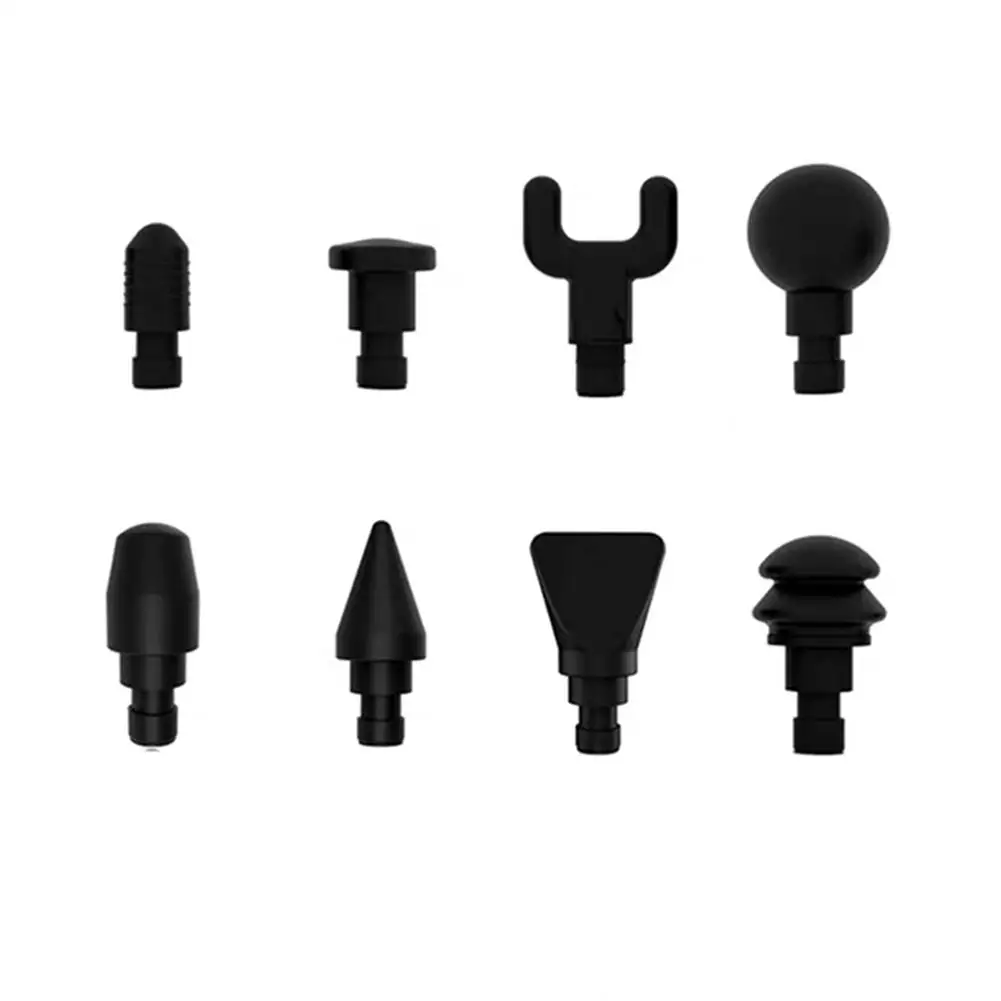 

8PCS Massager Adapter Bits Plug and Play Massager Head Fascia Muscle Massager Accessories Tools Muscle Relaxation Massage Guns