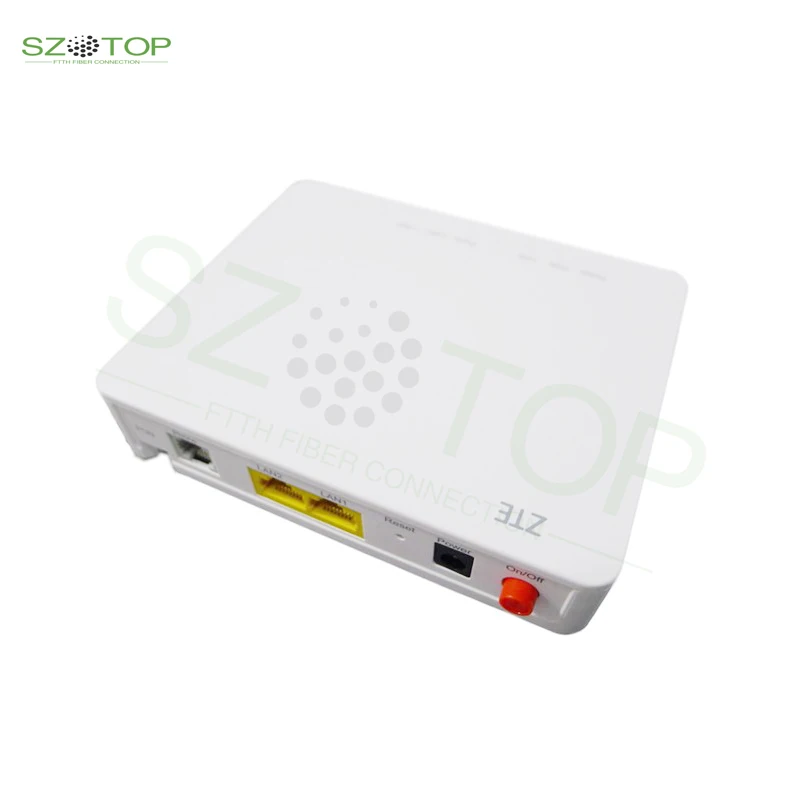 

Original New F412 ONU ZTE EPON with 1GE+ 1FE+ 1TEL Router Same Function as F612 F643 F601, Full Set English Firmware ONT