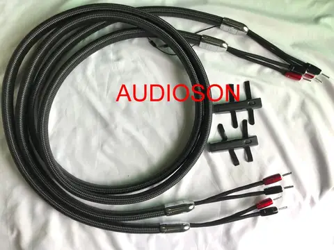 HI-End-AUDIOSON- WEL сигнальный акустический кабель с новым 72V углеродным DBS