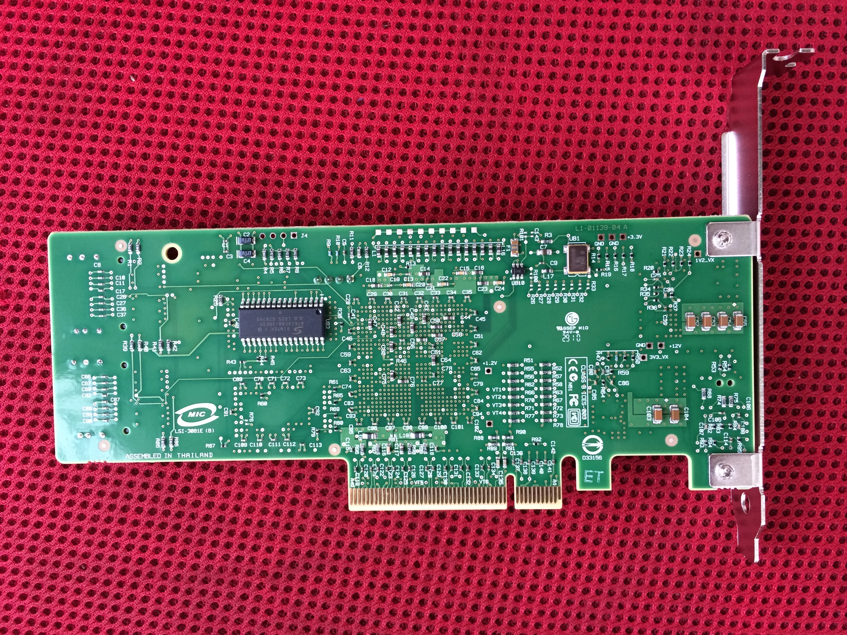 Хост-адаптер LSI SAS 3081E-R 3 ГБ/сек. 8 портов SATA/SAS 1068E плата контроллера PCI-E | Компьютеры
