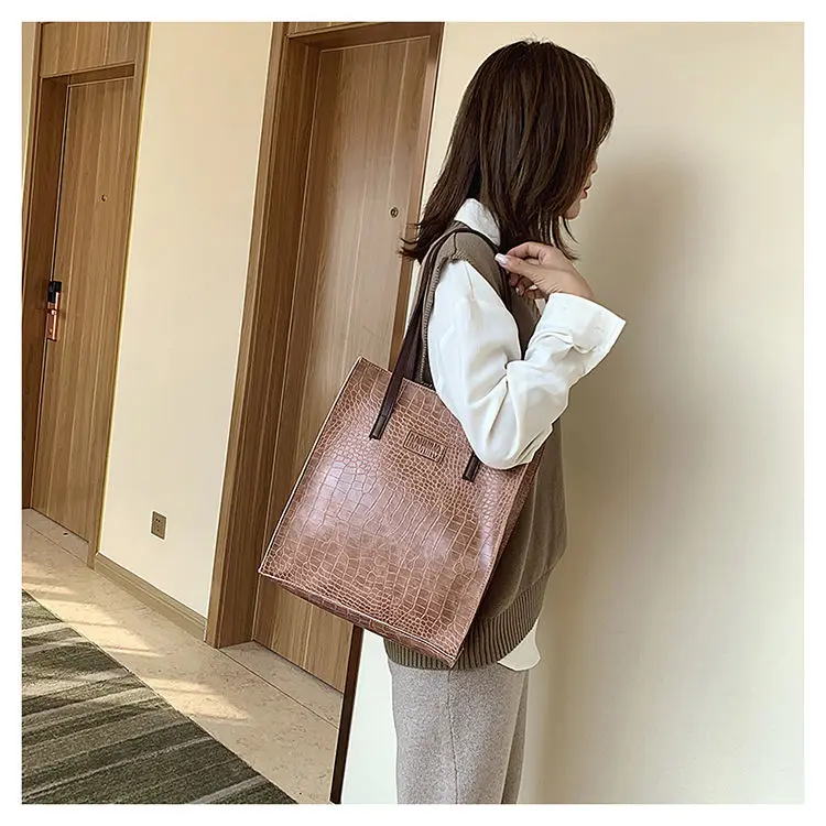 

Fashion women bag tote OL messenger girl bag large underarm women vintage shoulder bag shopping casual hku888