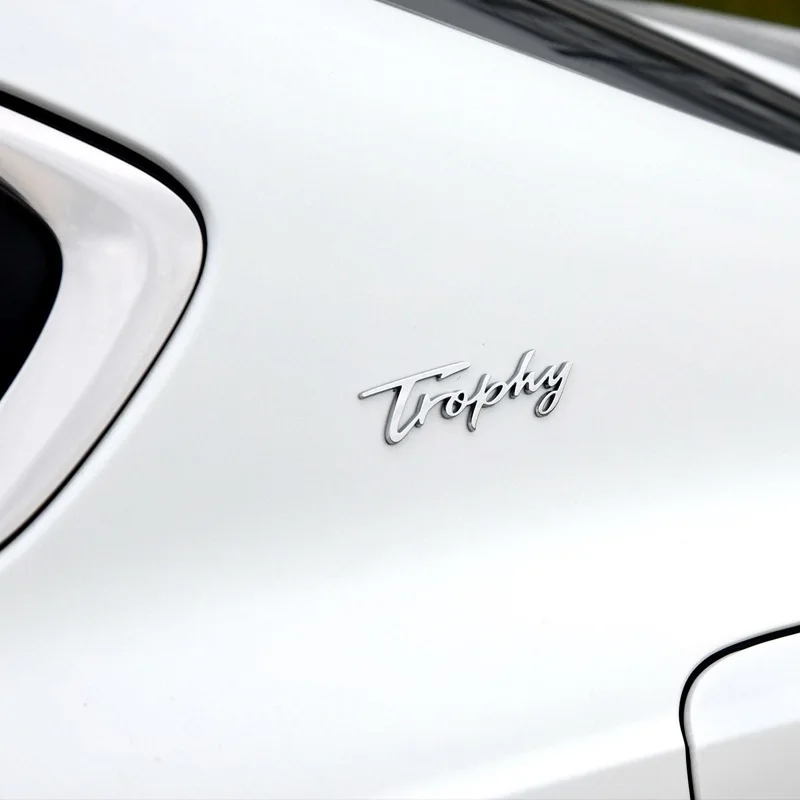 Металлические автомобильные задние боковые наклейки эмблема Стайлинг украшение