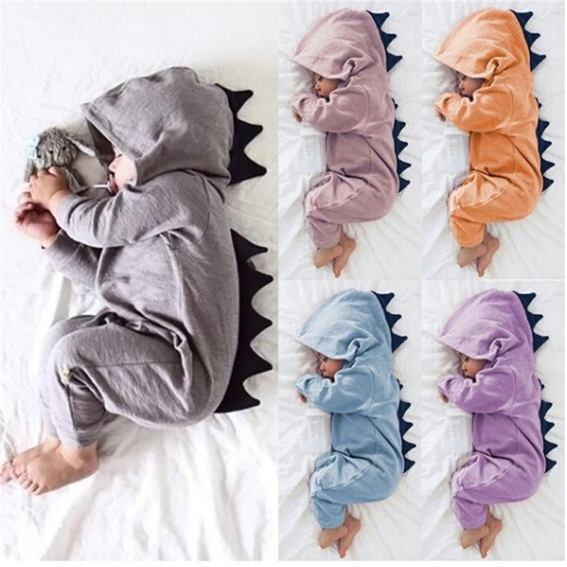 Newborn Baby Boys Girls Romper Jumpsuit Outfits Striped Clothes 0-2T All Seasons Letter Children Clothing Cotton | Мать и ребенок