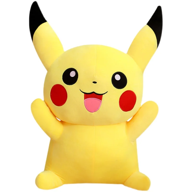 

40/50cm Cartoon Pikachu Plush Toys Lovely Anime Doll High Quantity Stuffed Soft Pillow Nice Birthday Christmas Gift for Children