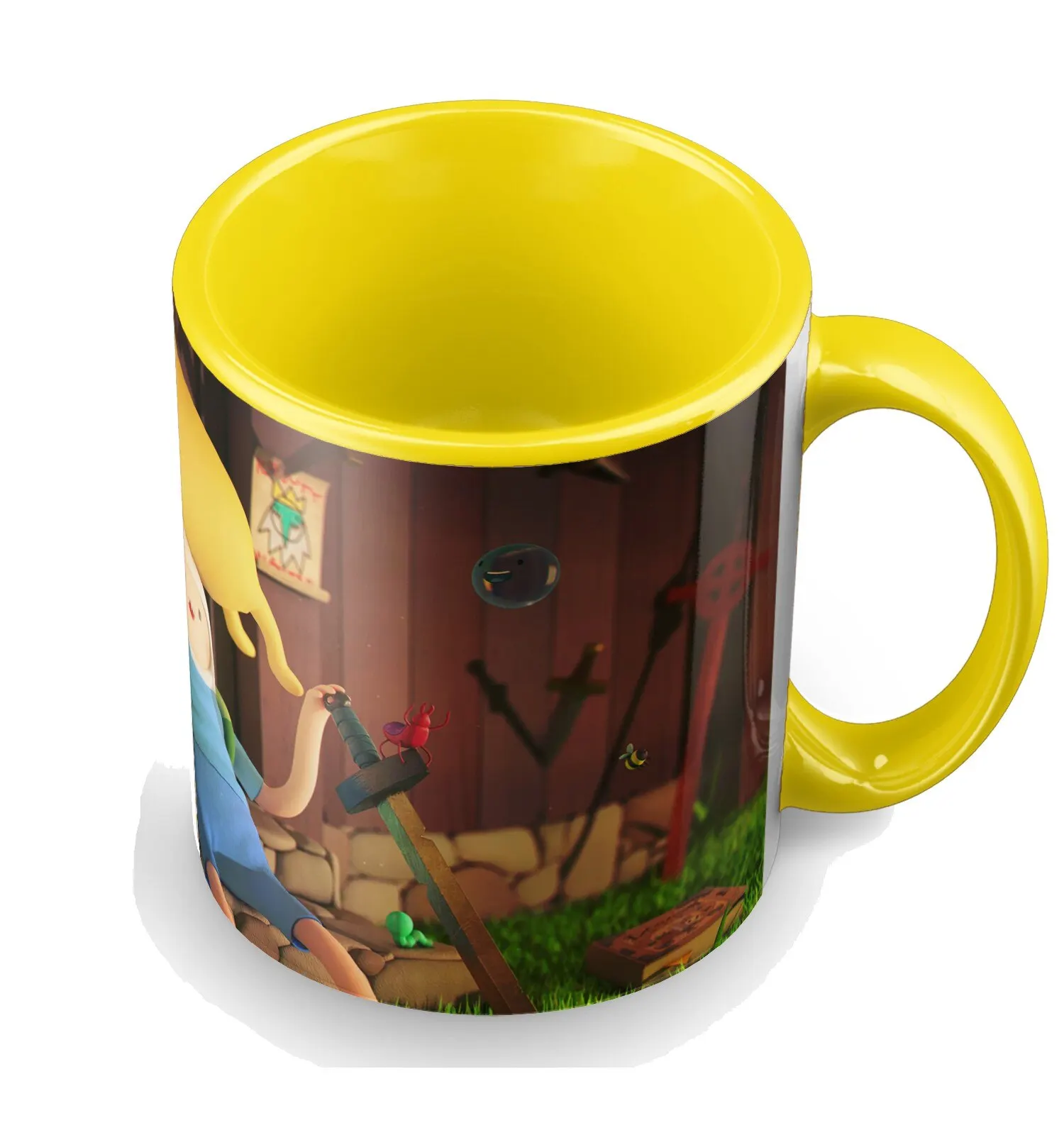 Кружка: время приключений(Adventure Time Finn Jake Принцесса Бубльгум Снежный Король