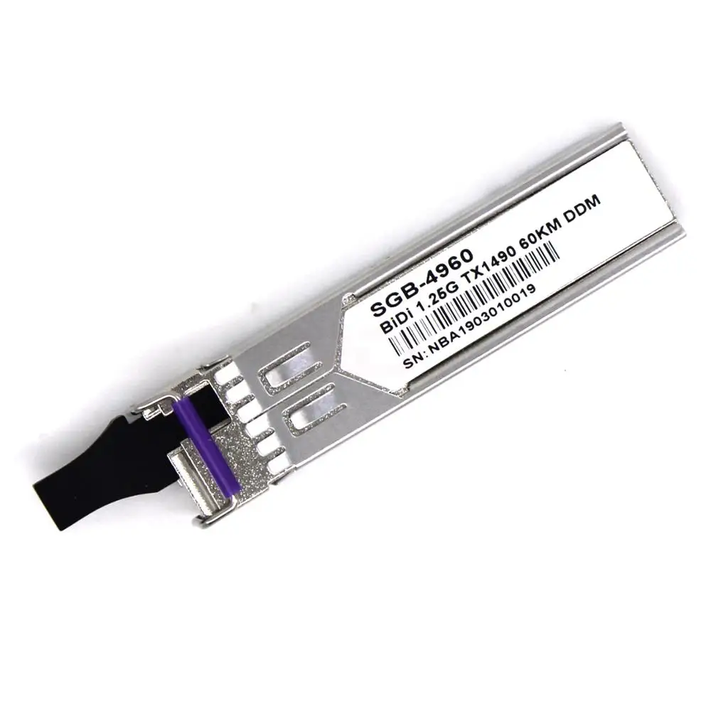 1 25G BIDI SC SFP модуль DDM 5 км 10 20 40 60 80 оптоволоконный трансивер совместимый с Cisco Mikrotik |