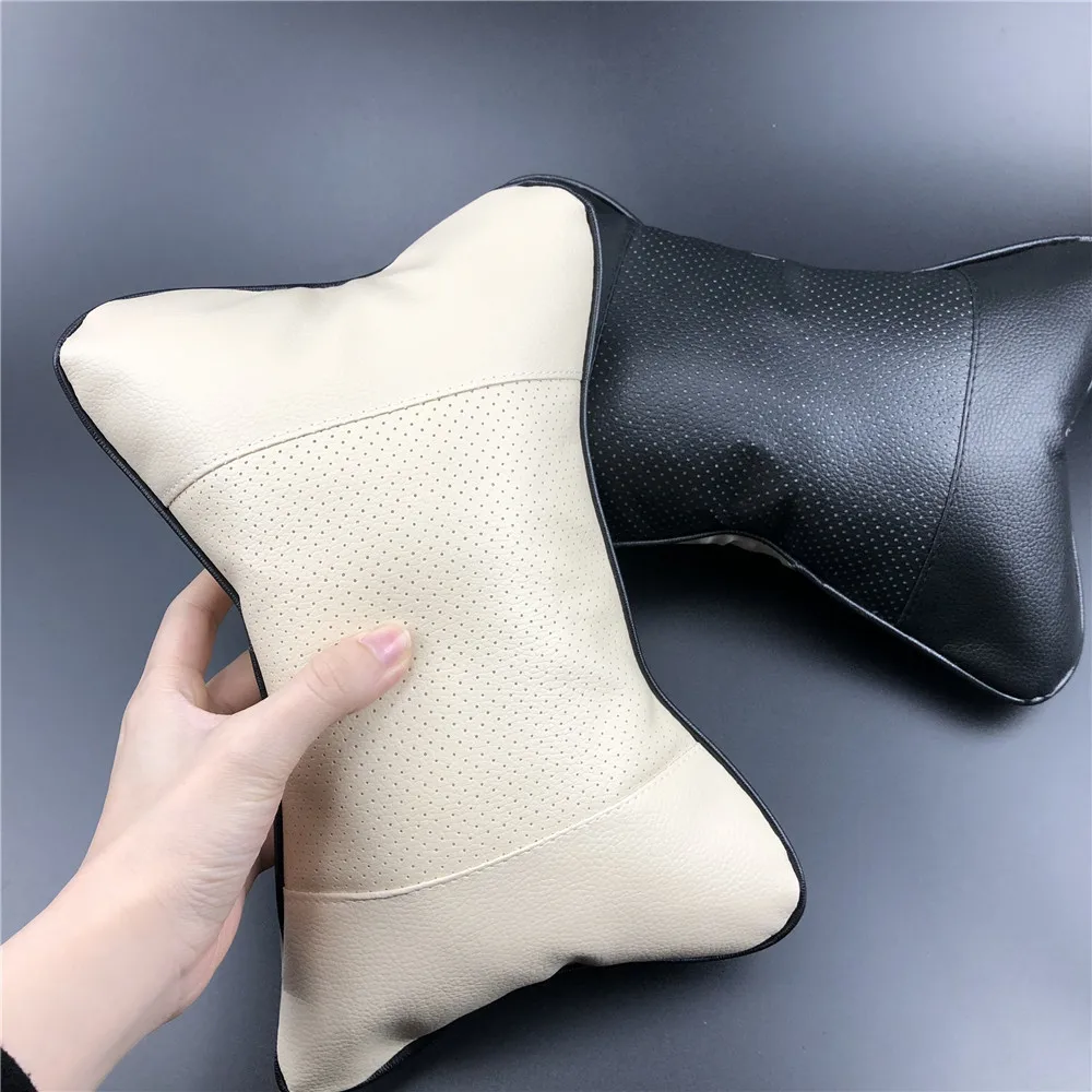 

2pcs Car Neck Pillows Universal Headrest Case For Great Wall HAVAL WEY / BYD / Lifan / Chery / Geely / Roewe