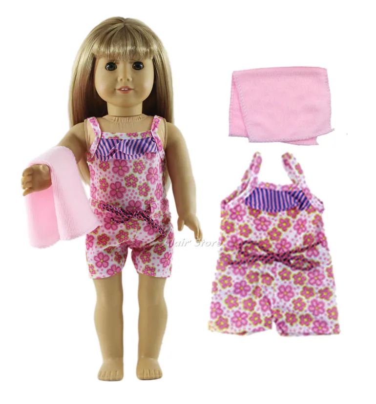 1 комплект купальный костюм Одежда для кукол 18 дюймов куклы A48|Куклы| |