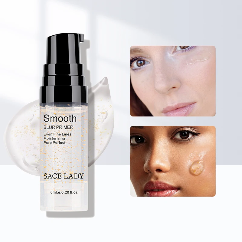 

SACE LADY Facial Base Primer Makeup Oil Control Matte Face Base Cream 24K Gold Professional Pores Foundation Primer Cosmetic