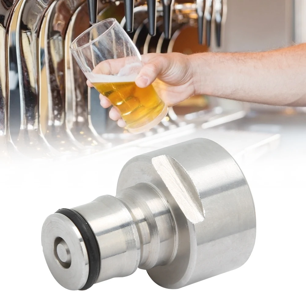 Keg Coupler Adapters 2Pcs Stainless Steel Ball Lock Adapter Quick Disconnect Conversion Kit for Home Bre | Дом и сад