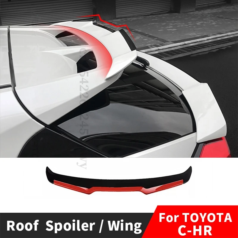 Универсальный спойлер заднего крыла задний для Toyota CHR C HR 2020 2016 2017 2018 2019 тюнинг
