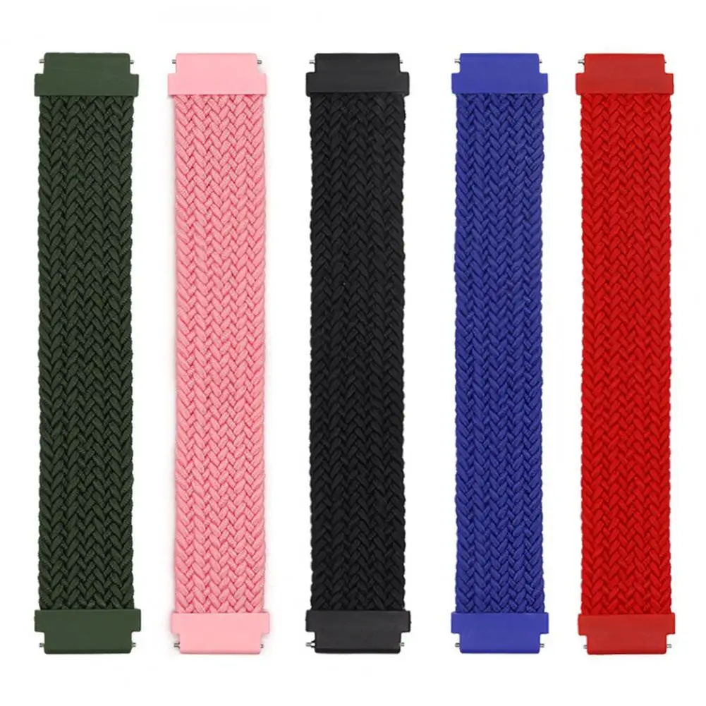 Цельный нейлоновый эластичный браслет для часов водонепроницаемый ремешок